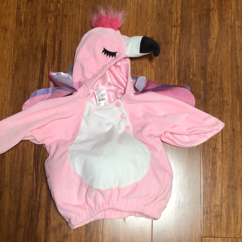 Adorable Flamingo costume 6-12 m